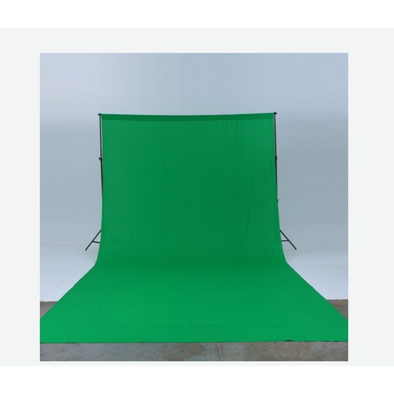 GENERICO - FONDO TELA FOTOGRAFÍA 2X3M VERDE