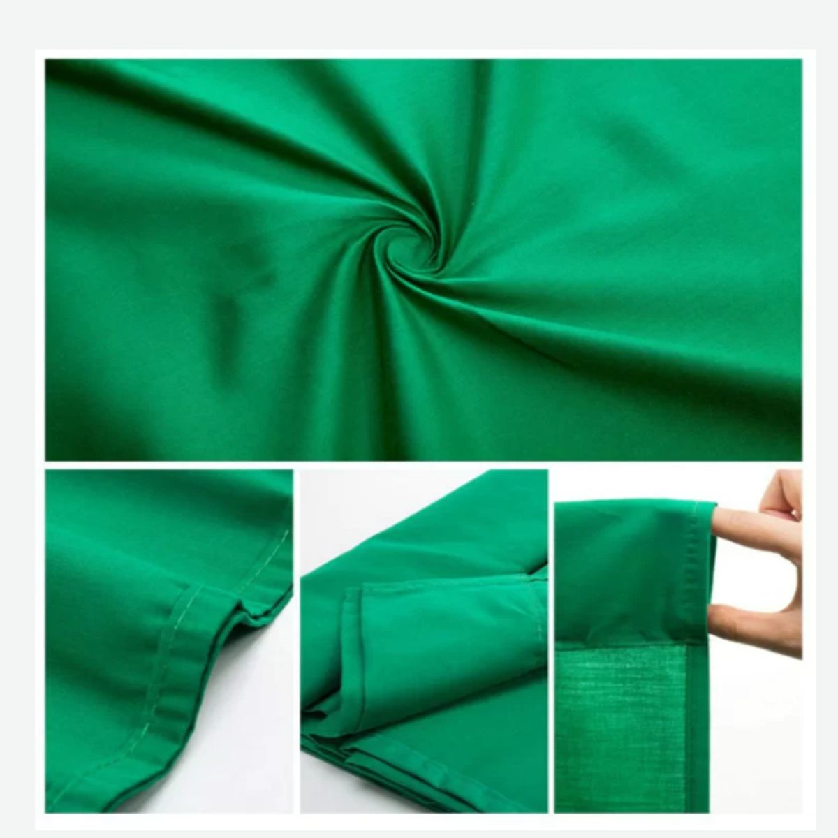 GENERICO - FONDO TELA FOTOGRAFÍA 2X3M VERDE