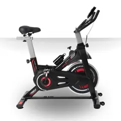 GENERICO - Bicicleta Spinning ES-7905B Roja