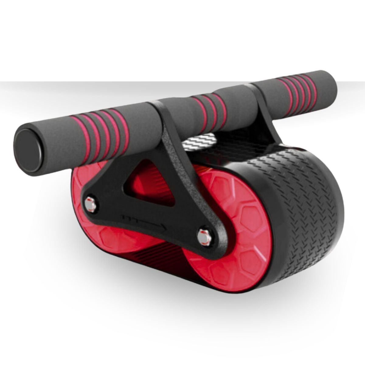 GENERICO - Rueda Abdominal Doble Roja