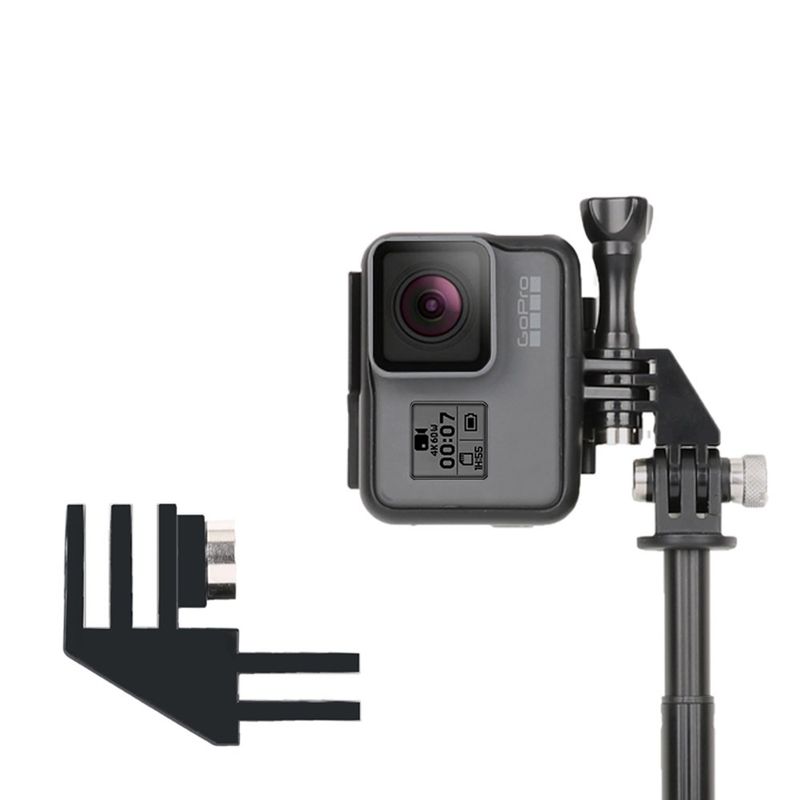 GENERICO - ADAPTADOR MONTURA 90 GRADOS GOPRO