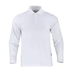 T-WORLD - Polera Polo DryFresh Smooth® 60% Algodón Manga Larga Hombre