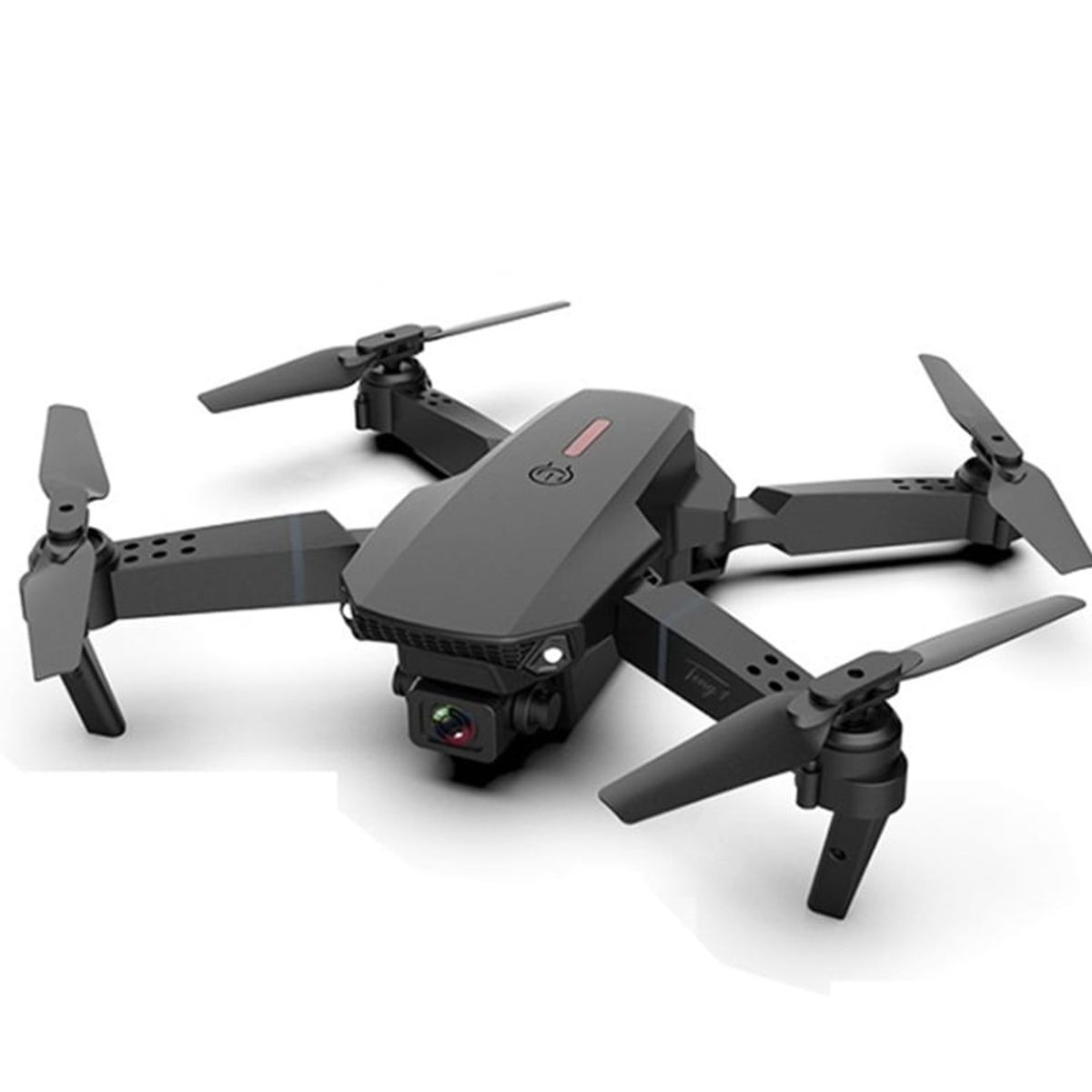 GENERICO - Dron E88 Pro Helicoptero con Camara 4K Full HD Color negro