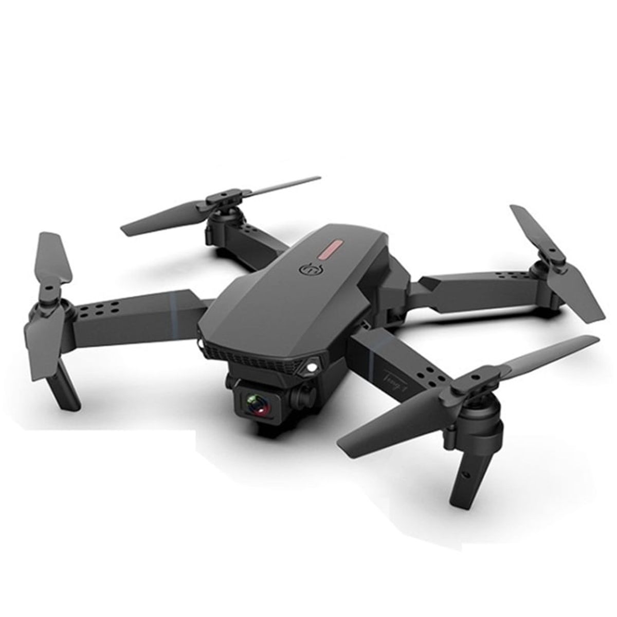 GENERICO - Dron E88 Pro Helicoptero con Camara 4K Full HD Color negro