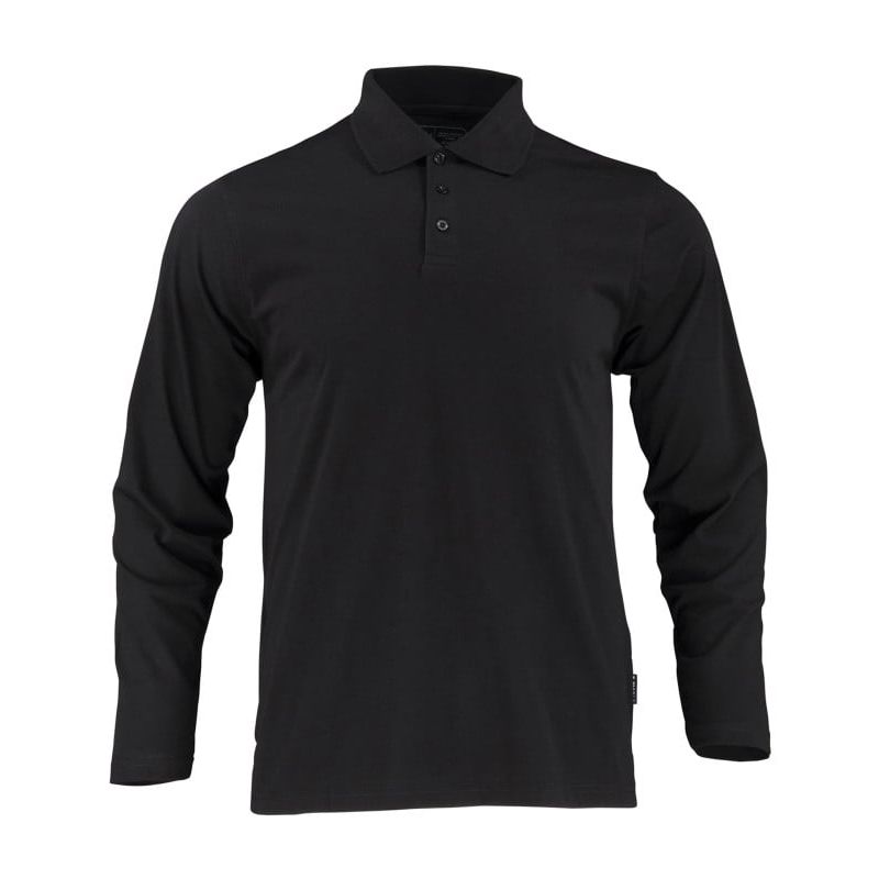 T-WORLD - Polera Polo DryFresh Smooth® 60% Algodón Manga Larga Hombre