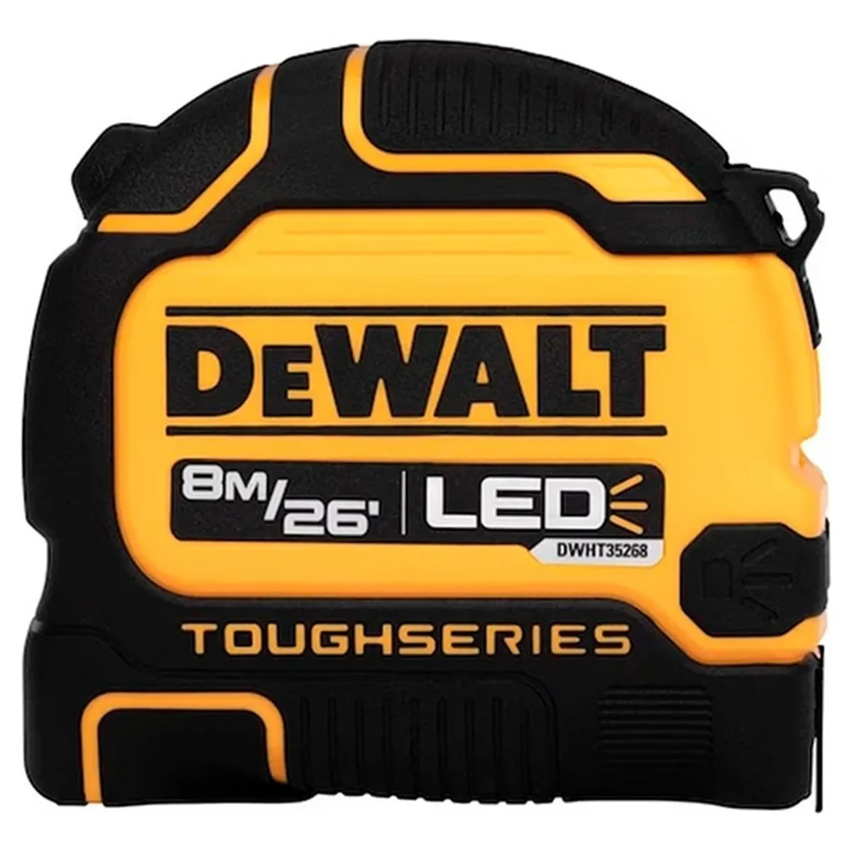 DEWALT - Huincha De Medir Dewalt Luz Led Toughseries 8m/26 Dwht35268s