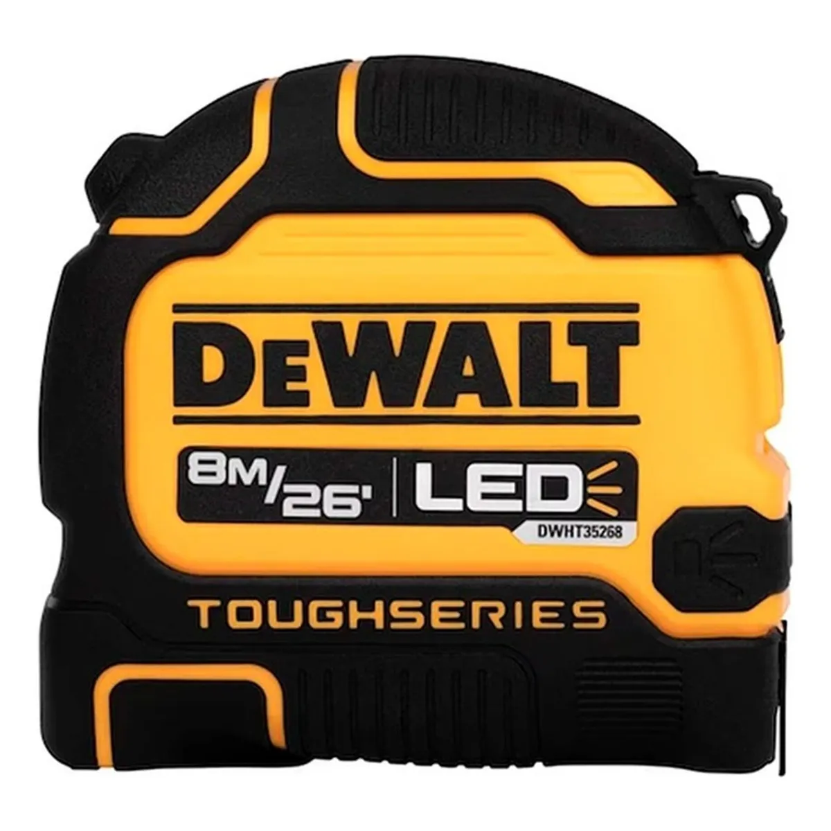 DEWALT - Huincha De Medir Dewalt Luz Led Toughseries 8m/26 Dwht35268s