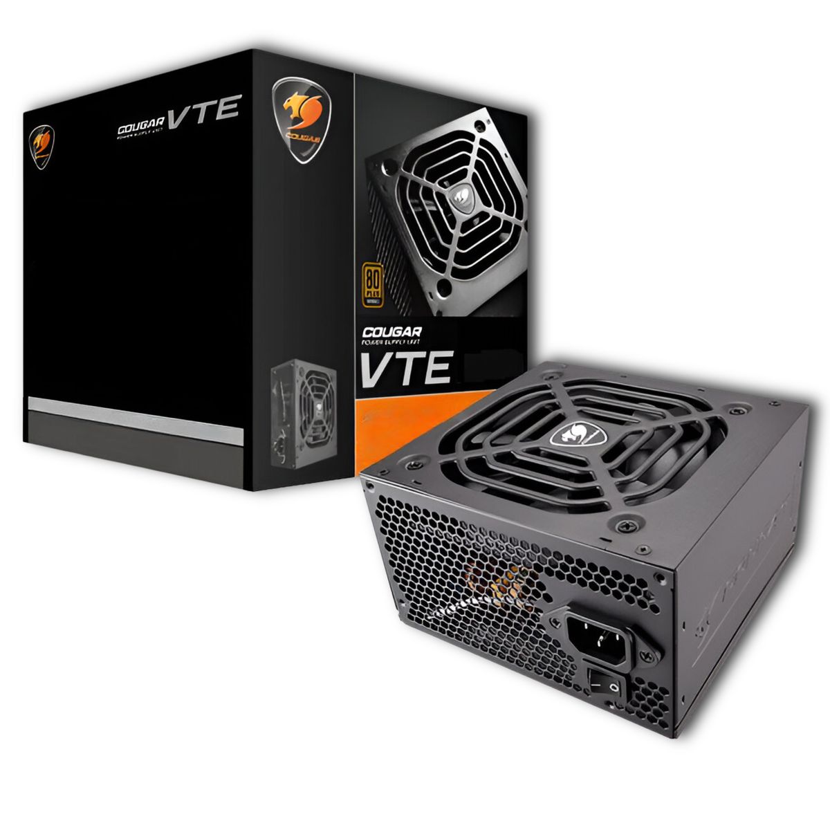 COUGAR - Fuente De Poder Gamer Cougar VTE 400W 80 Plus High Efficiency