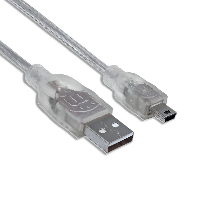 MANHATTAN - Cable De Datos Mini USB Profesional 18M Manhattan 5Pines V3 - Gris