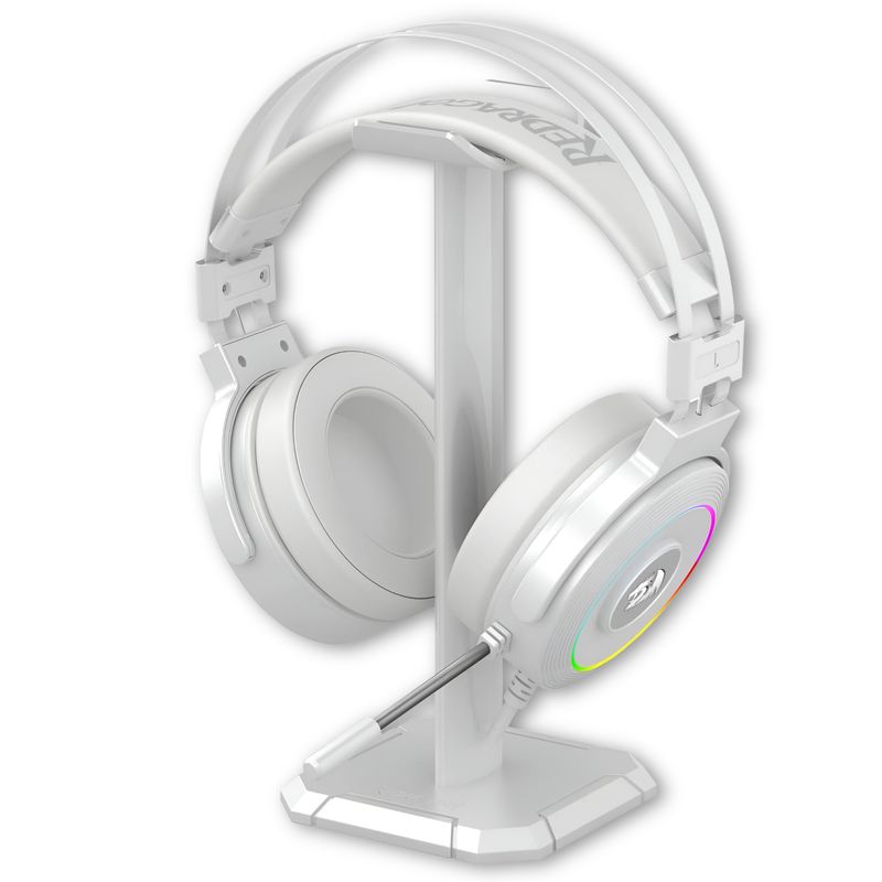 REDRAGON - Audifonos USB Redragon Lamia White Audio 71 Con Soporte - Blanco
