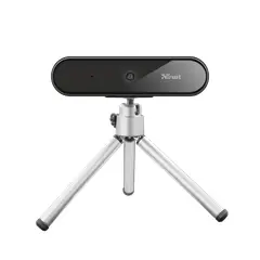 TRUST - Webcam Profesional Full HD Tyro con Mic y Auto Focus - Negro