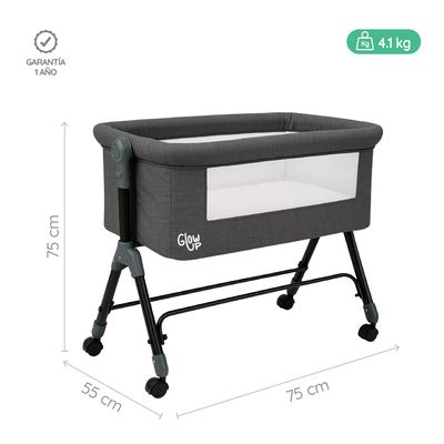 Imagen 2 del producto Cuna Corral Colecho Bebé Dormitorio Ajustable