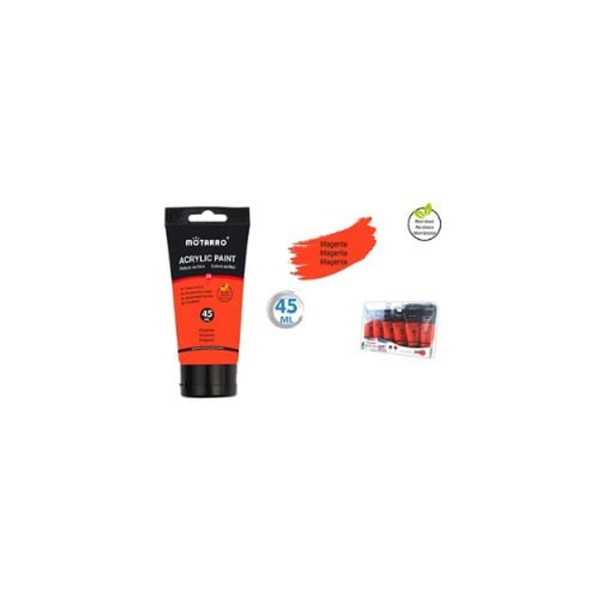 GENERICO - Pintura Acrílica Magenta 45 ML