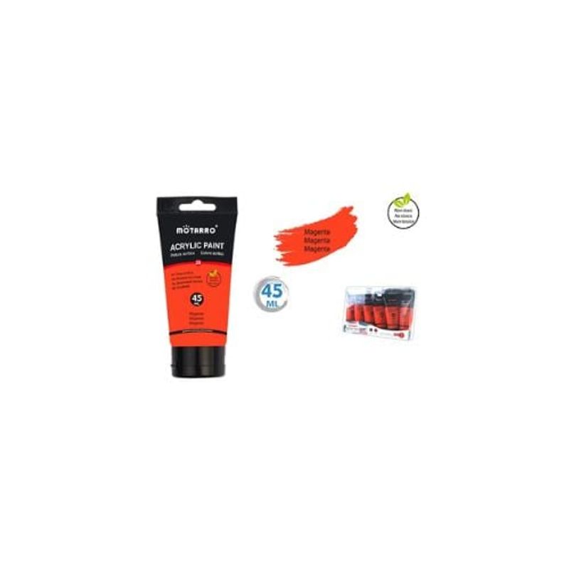 GENERICO - Pintura Acrílica Magenta 45 ML