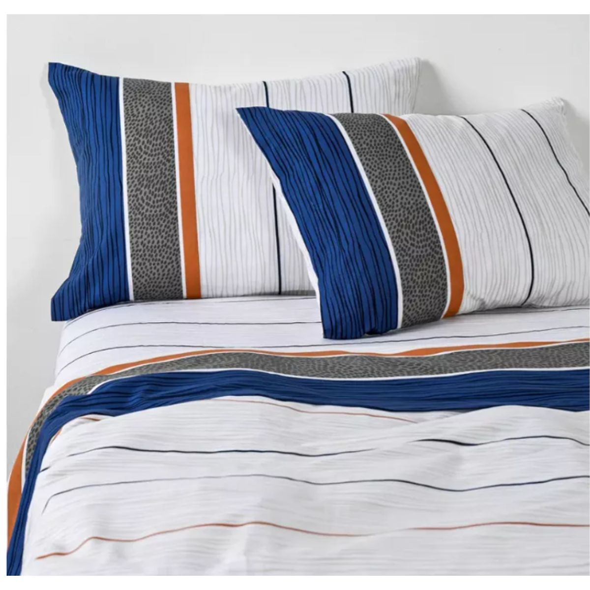 CANNON - Sabanas Cannon 2 Plazas 144 Hilos Blue Mist