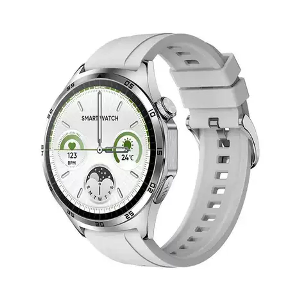 BLUEDREAMER - Reloj inteligente Smartwatch  plata