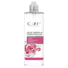 CLUNY - Leche Limpieza Y Tonico Micelar Agua De Rosas 200 Ml