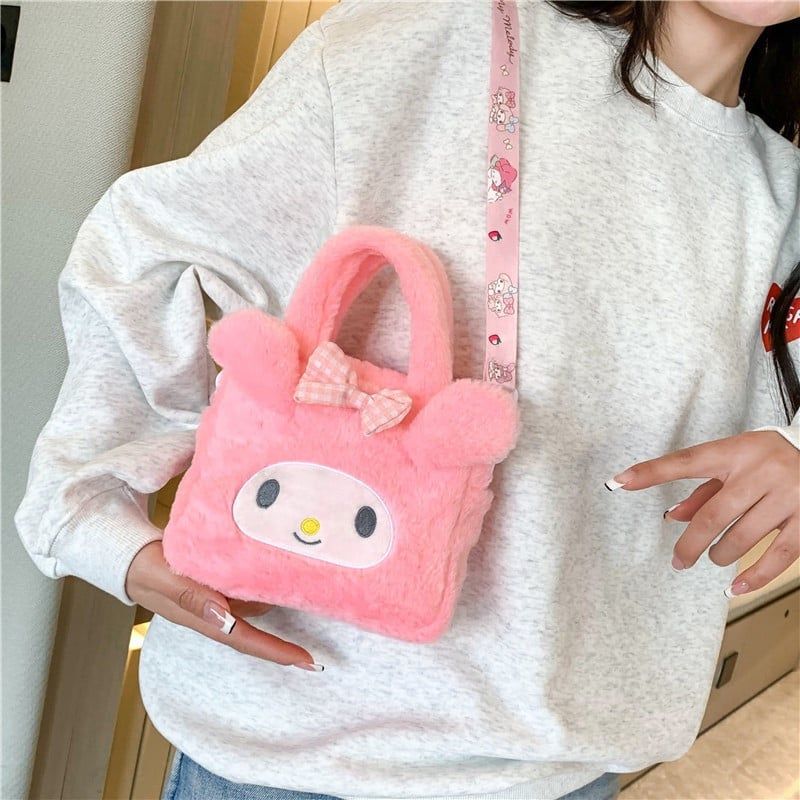 GENERICO - Mochila Cartera Similar Melody  Hello Kitty Color Rosado