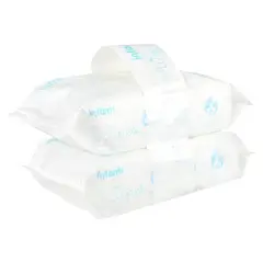 INFANTI - Pack Toallitas Húmedas de Agua Wipes 2x80Un