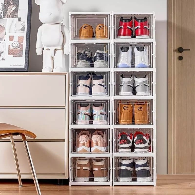 GENERICO - Caja Organizadora De Zapatos Organizador Zapatera 6 Niveles