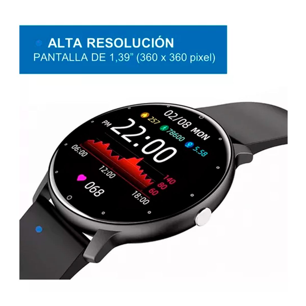GENERICO - Reloj Inteligente Smartwatch Deportivo Llamadas Bt