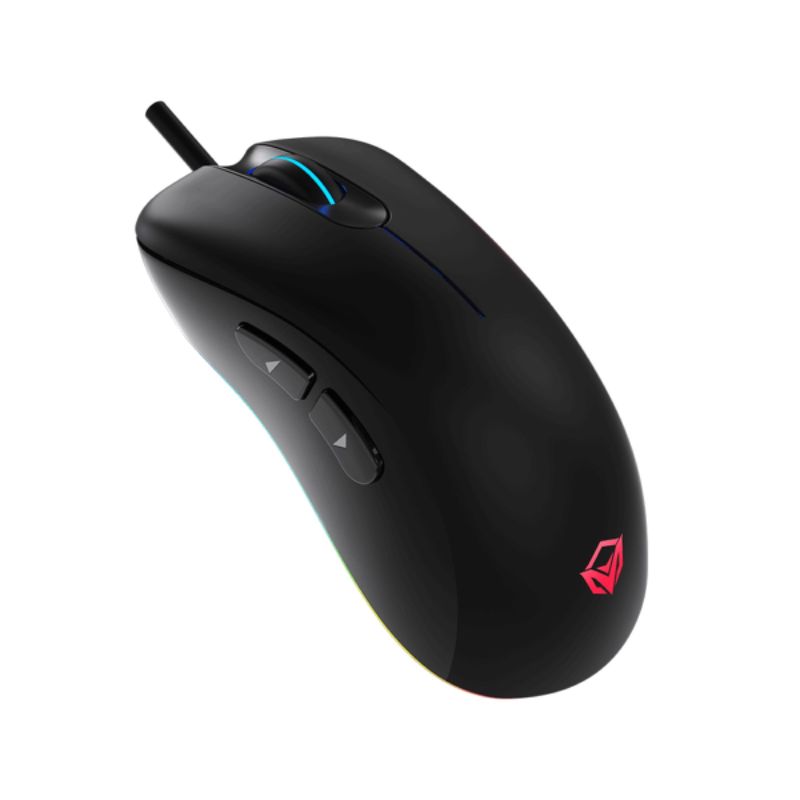 MEETION - Mouse gamer con retroiluminación led RGB Meetion 6400 DPI