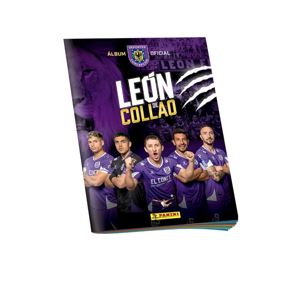PANINI CHILE - Pack Álbum + 40 Sobres Deportes Concepción - León De Collao