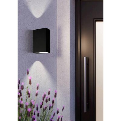 Imagen 2 del producto Aplique Scogliera Acrílico Negro GU10 2X5W IP44 Cod74023