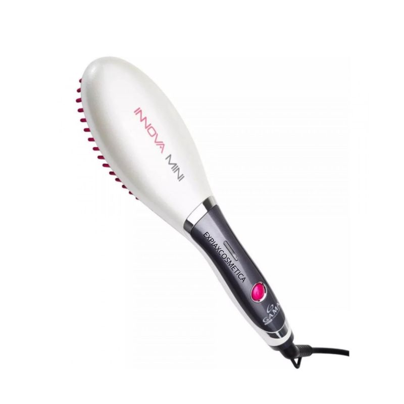 GAMA - Cepillo Alisador Caliente Innova Mini Gama Nano Silver Cerámica Modela