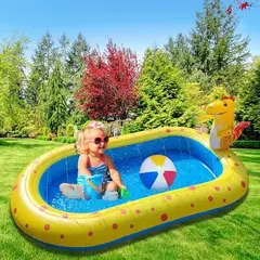 GENERICO - Piscina inflable Infantil lanza agua