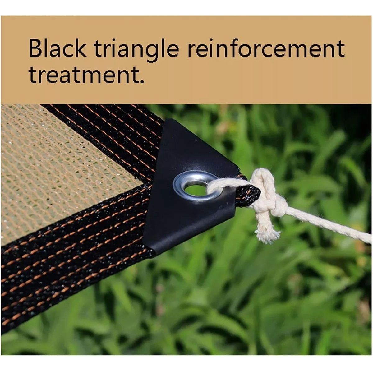 GENERICO - Toldo cuadrado 3x3 Sombra Cubierta Jardín Terraza verano