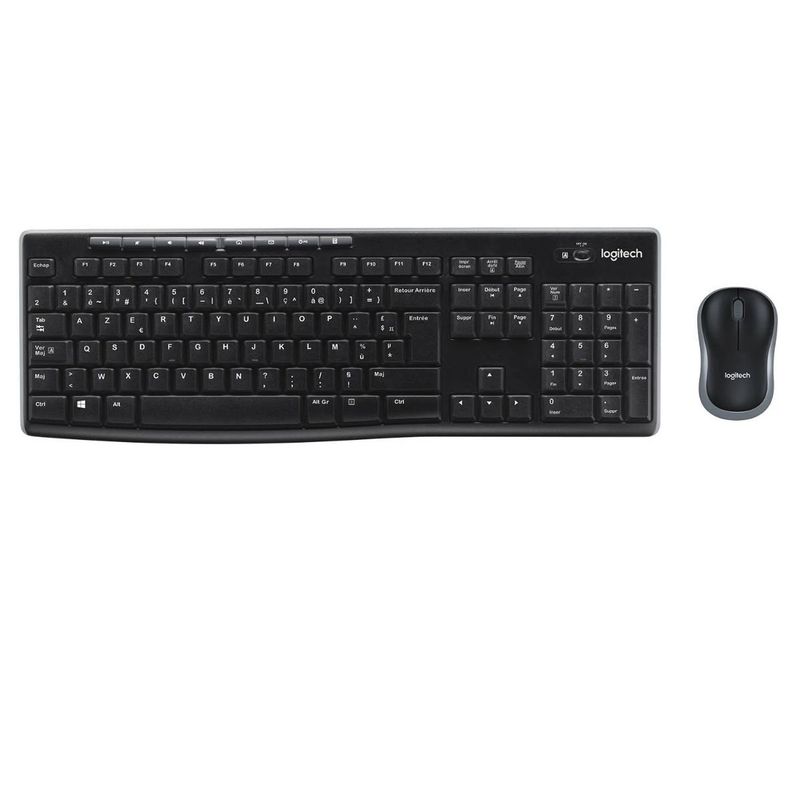 LOGITECH - COMBO DE TECLADO + MOUSE  MK270