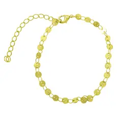 ANDREA COGGIOLA JOYAS - Pulsera Oriana Enchapado Oro 18K