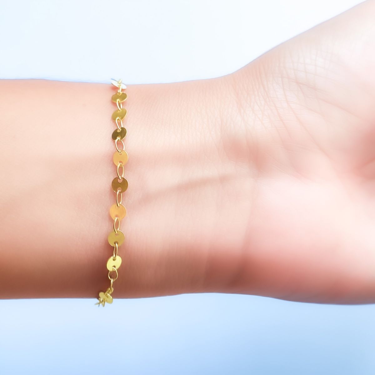 COGGIOLA - Pulsera Oriana Enchapado Oro 18K