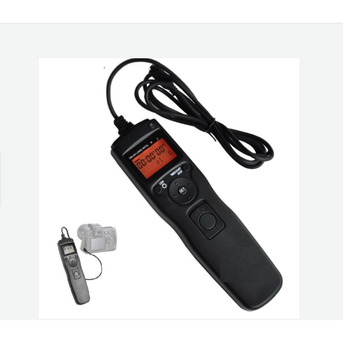 GENERICO - INTERVALOMETRO TEMPORIZADOR PARA CANON RS-60E3 T2I T3I T4I T5I T6I T3 T5 T6 7