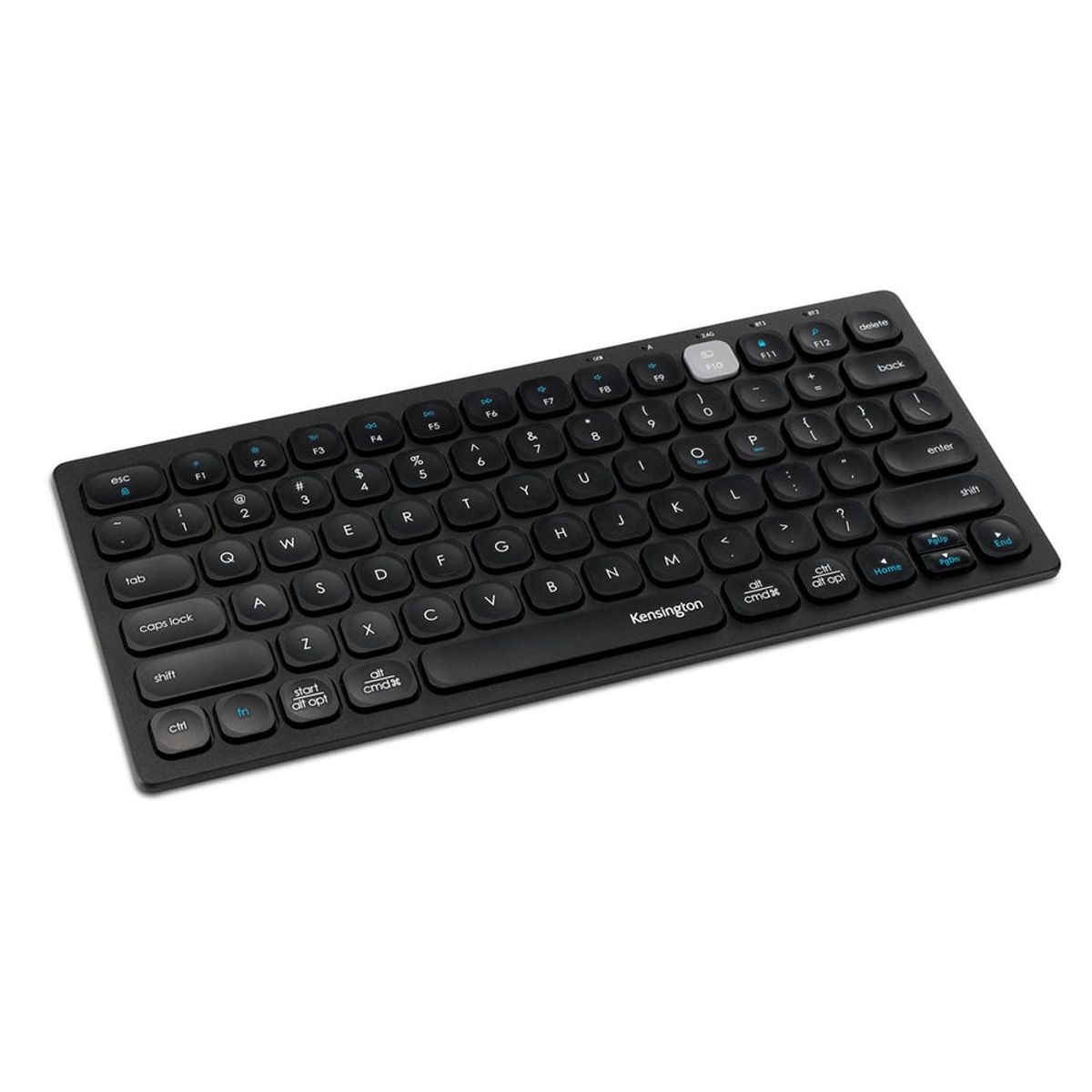KENSINGTON - Kensington Teclado Inalámbrico Compacto 3 conexiones Negro