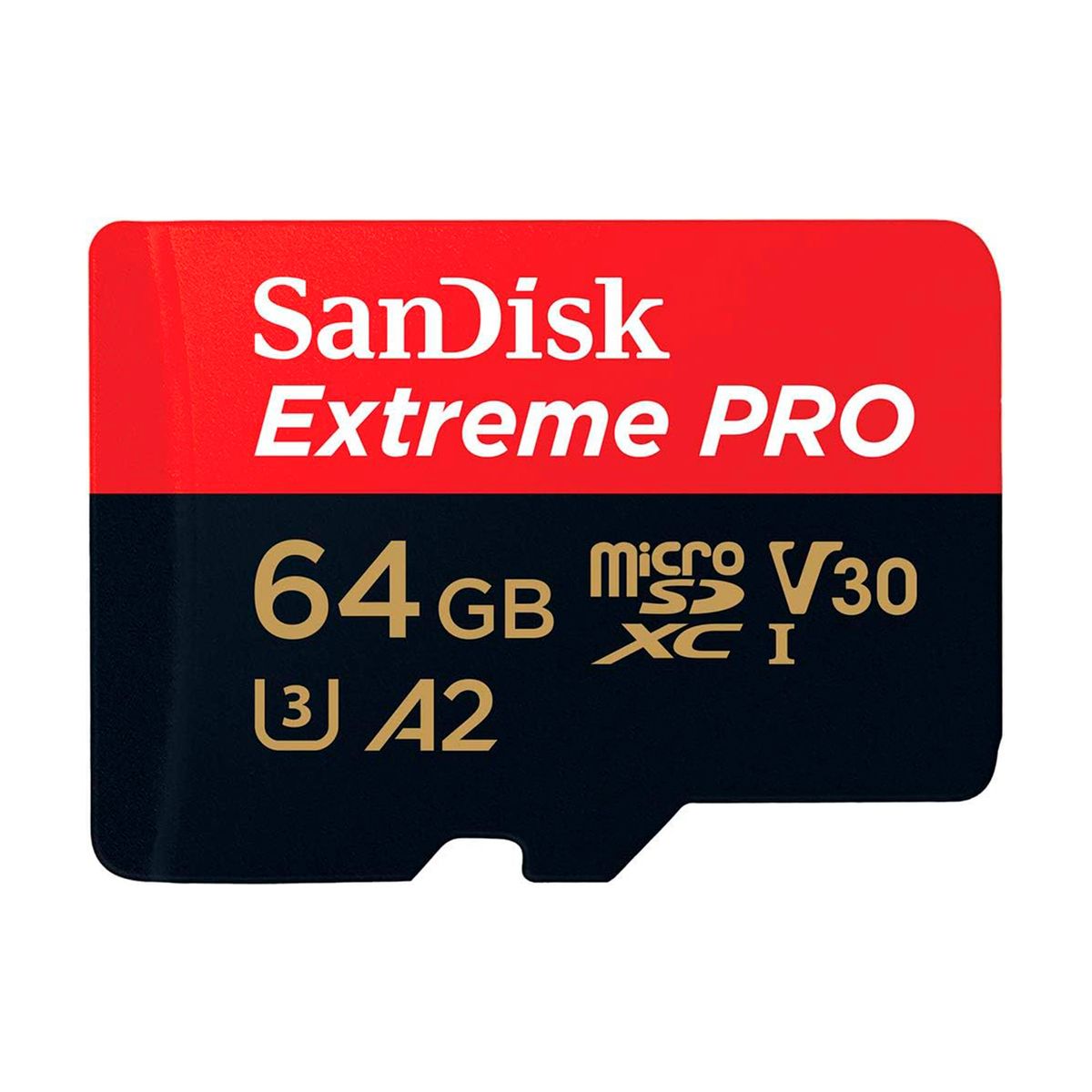 SANDISK - Tarjeta de Memoria MicroSD SanDisk 64GB + Adaptador 200MB/s