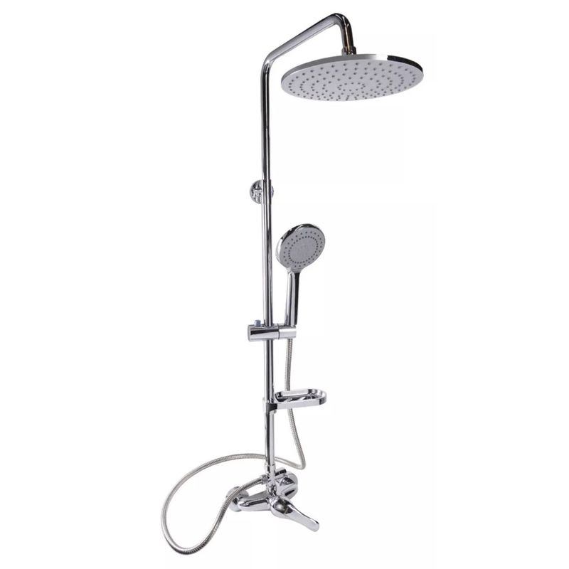 TAUMM - Columna Ducha Circular Con Monomando Ducha Taumm