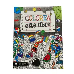 GENERICO - Libro - Colorea este libro