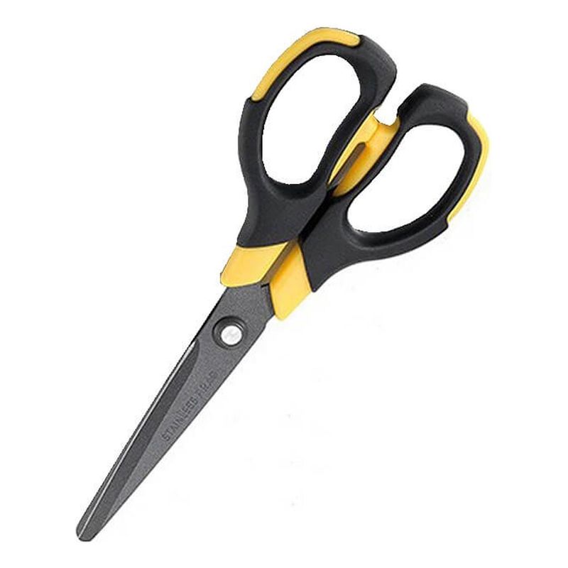 GENERICO - Tijera Antiadherente Multiuso 17cm, Mango Plastico
