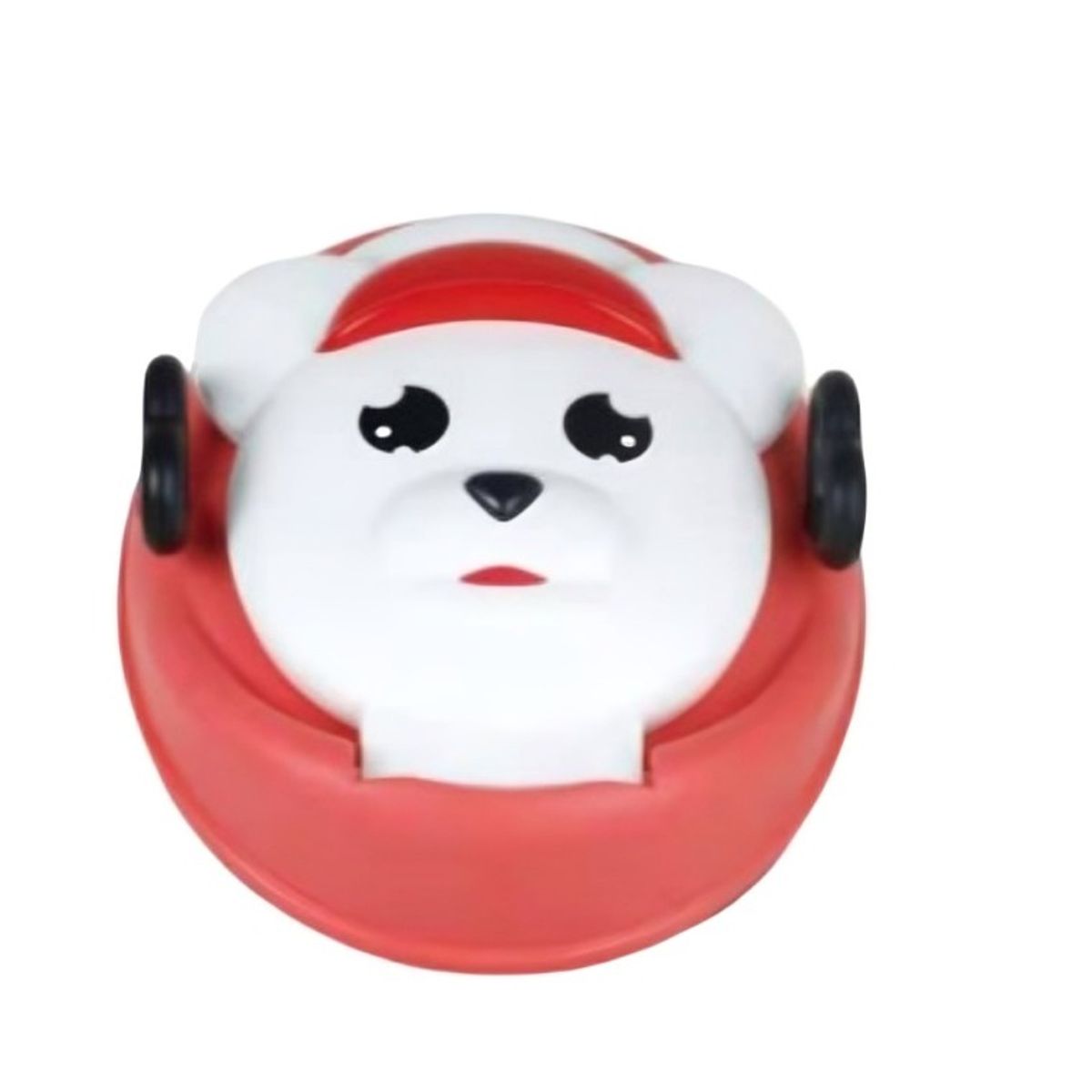 OEM - Pelela Musical 2 en 1 blanco rojo Musica luz con Manilla