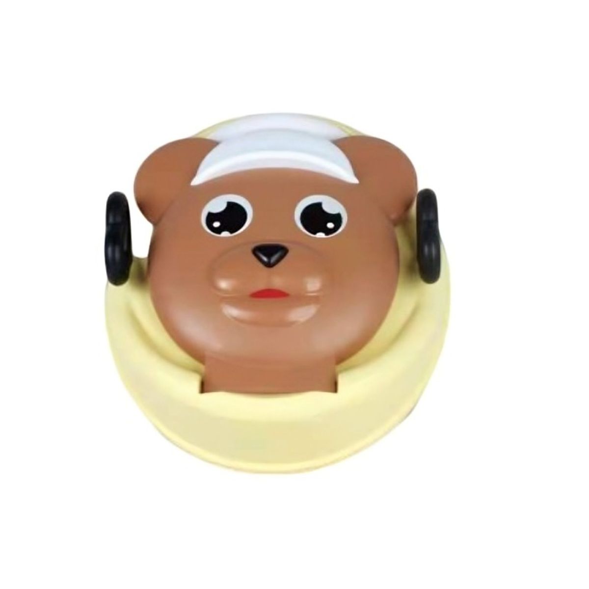 OEM - Pelela Musical 2 en 1 OSO CAFÉ Musica luz con Manilla