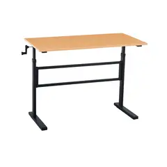 KLIK - Escritorio de trabajo con altura regulable standing desk - Oak