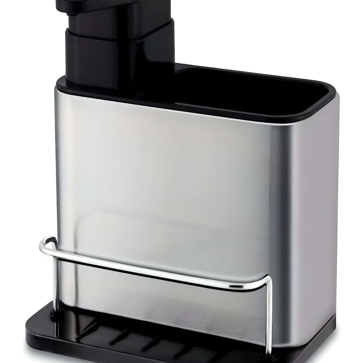 GENERICO - Organizador Dispensador De Jabón Y Porta Esponja 3 en 1