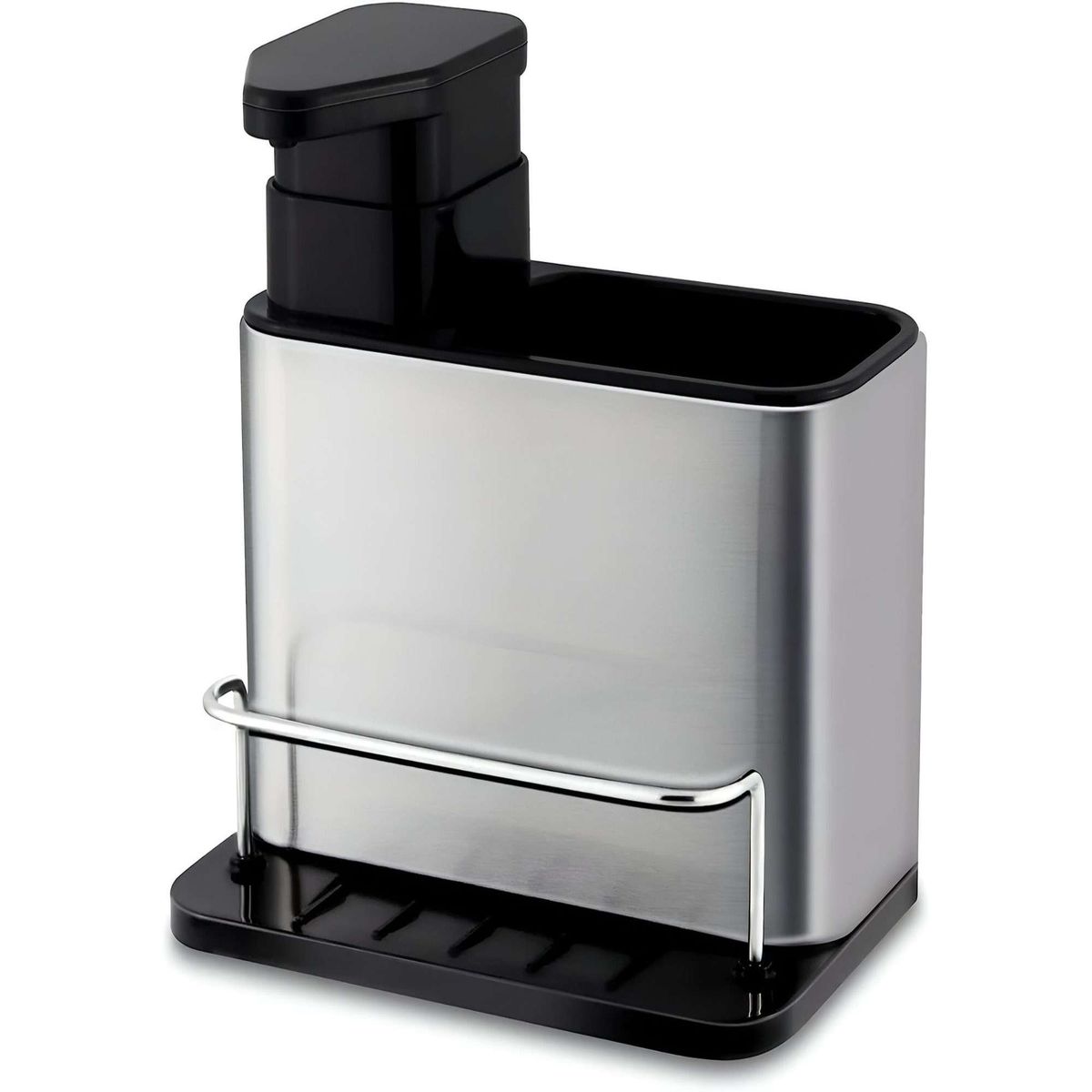 GENERICO - Organizador Dispensador De Jabón Y Porta Esponja 3 en 1