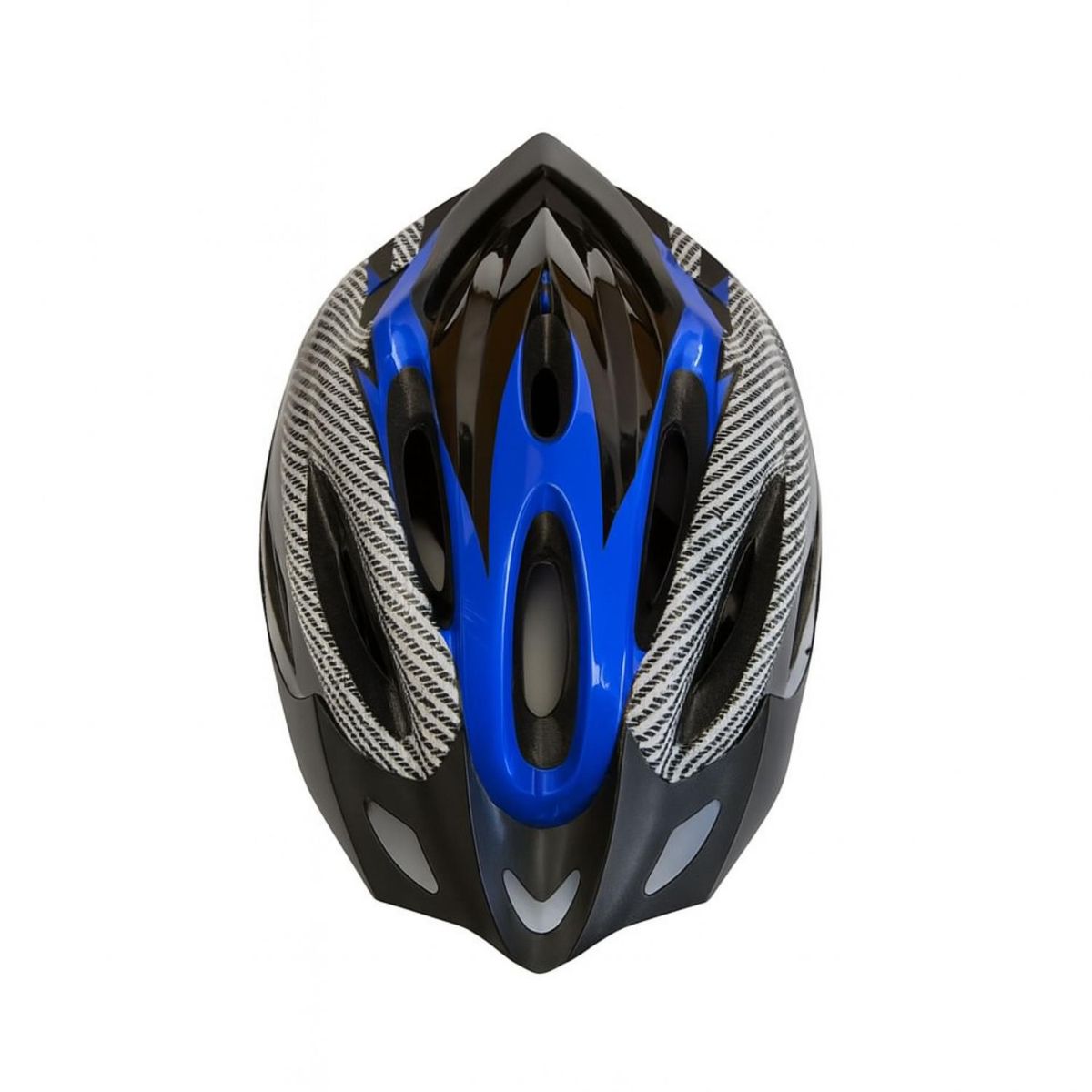 FOUR - Casco Bicicleta Ajustable Adulto - Azul Negro
