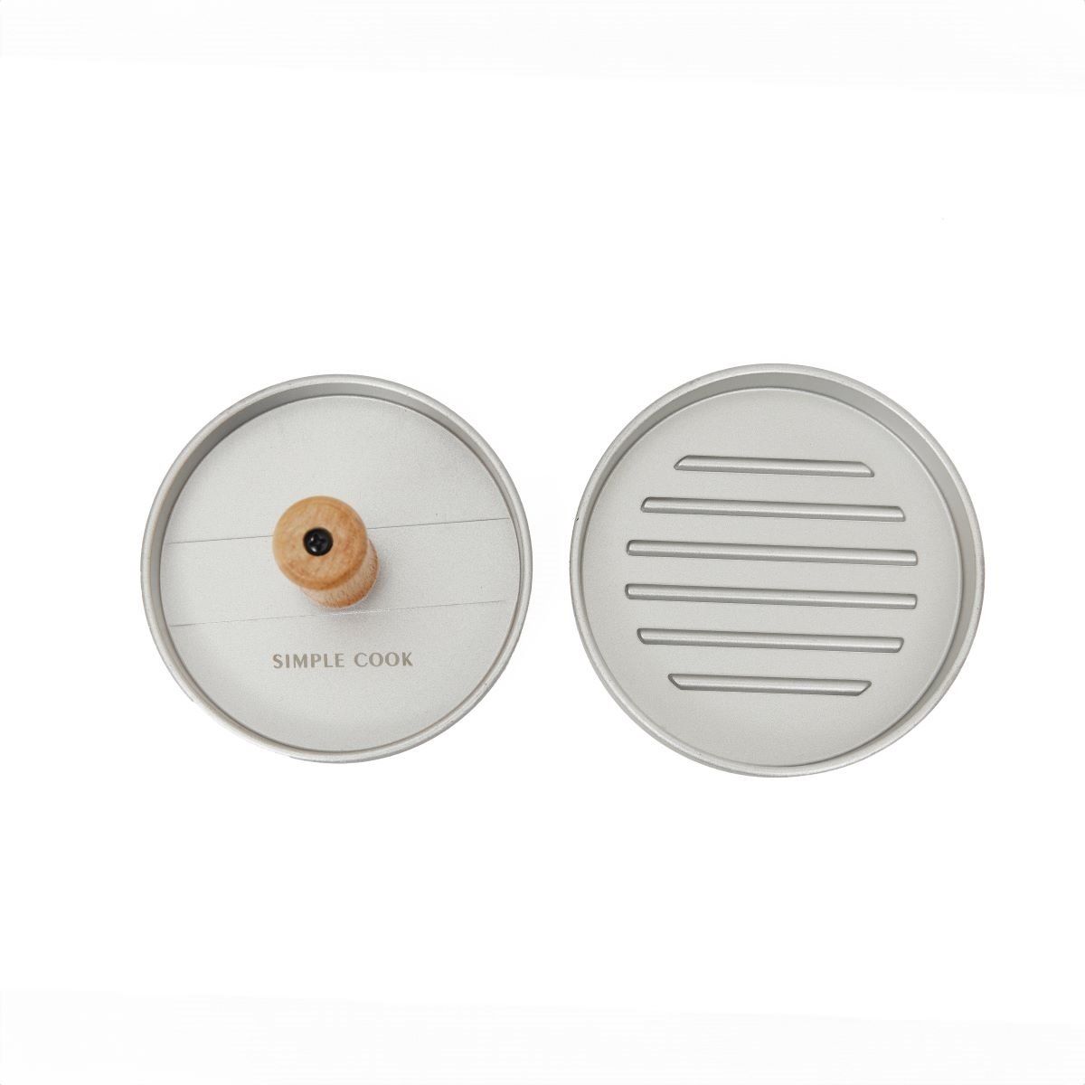 SIMPLE COOK - Molde Prensador de Hamburguesas Simple Cook Smokky