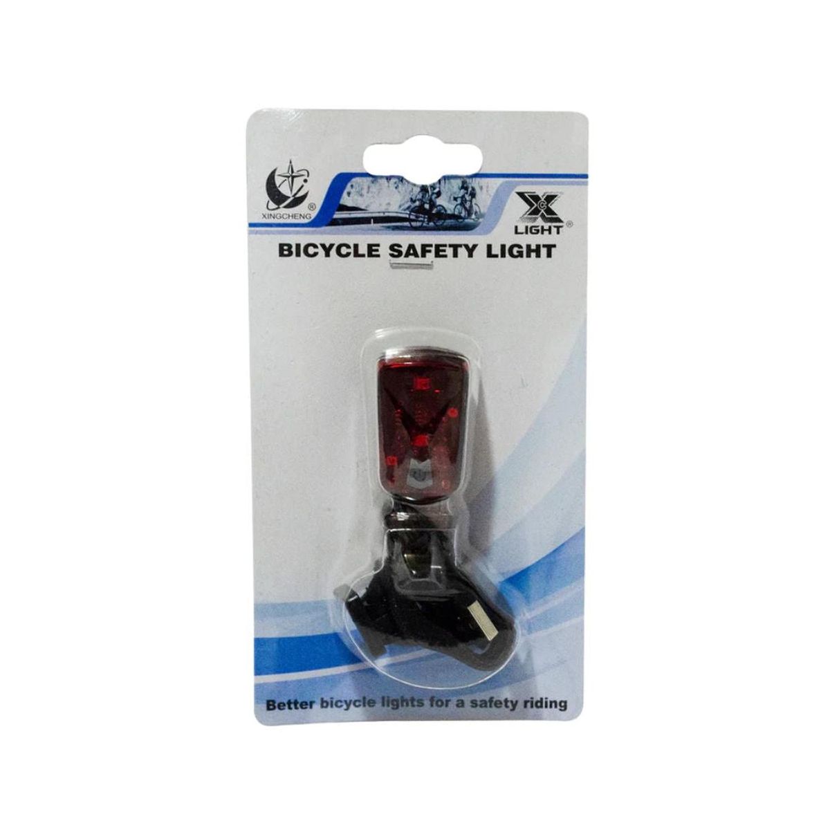 FOUR - Luz LED de Seguridad Bicicleta Roja carga USB - Trasera