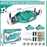 Mini Futbolín De Tablero Juegos Fútbol Juguete Mesa Niños