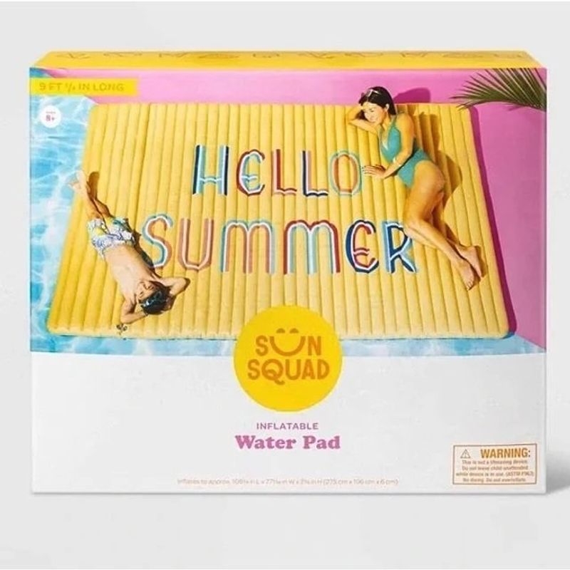 GENERICO - Flotador isla flotante de Hello Summer verano